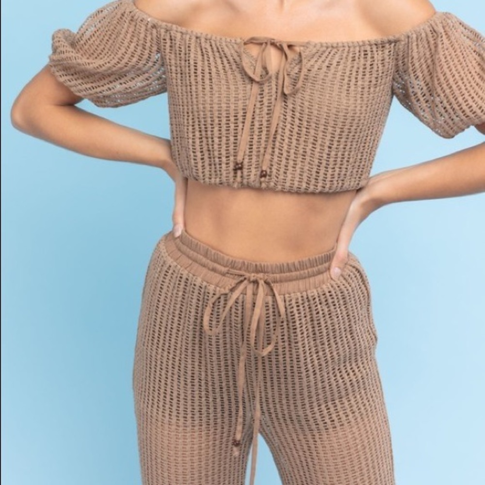 beach crochet set